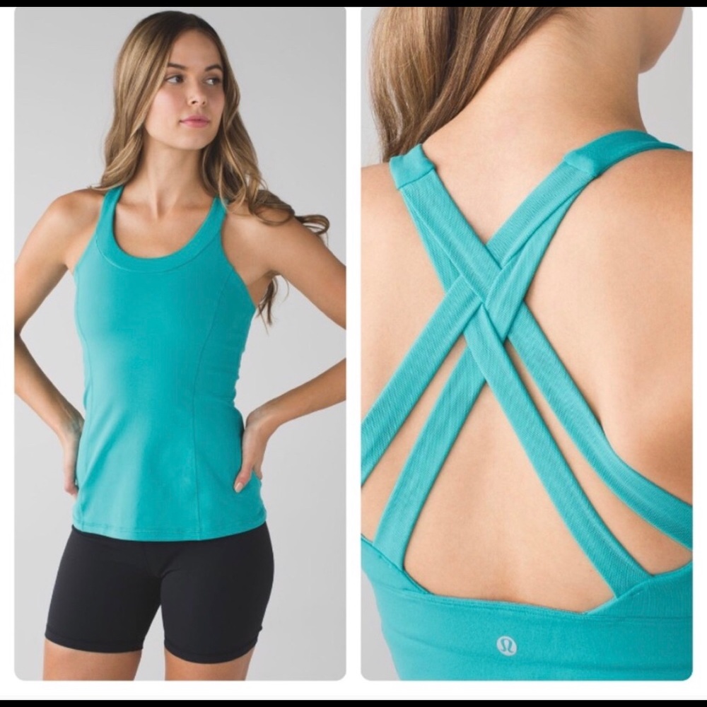 Lululemon size 4 tank. EUC.